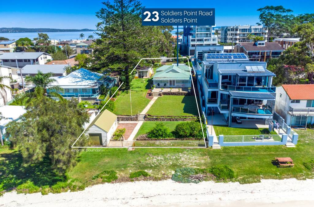 Port Stephens cottage sells for record 7.6 million